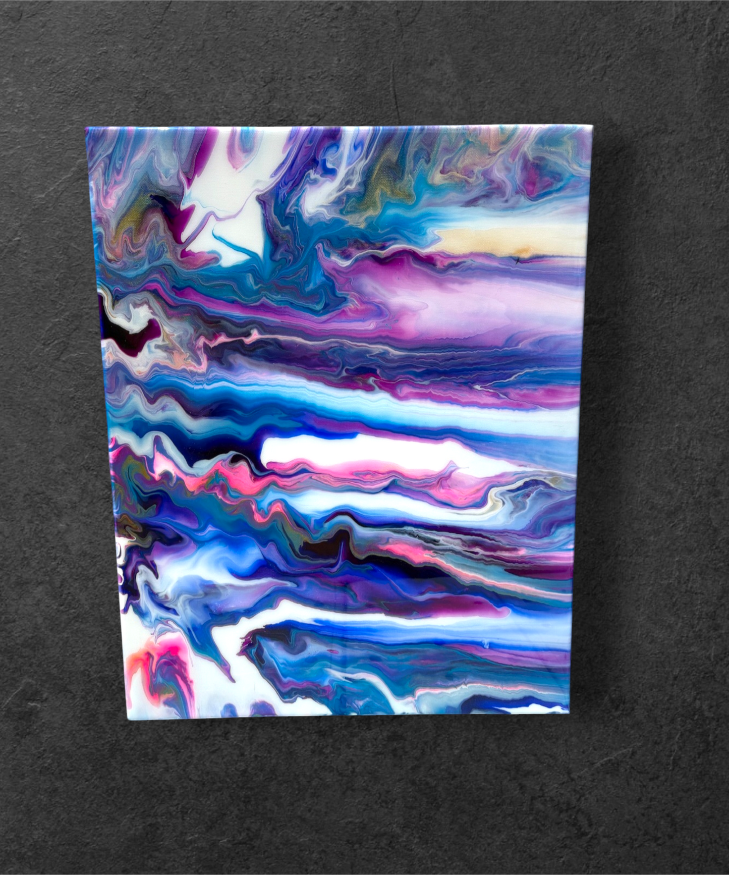 Cosmic Tides-Fluid Art Painting