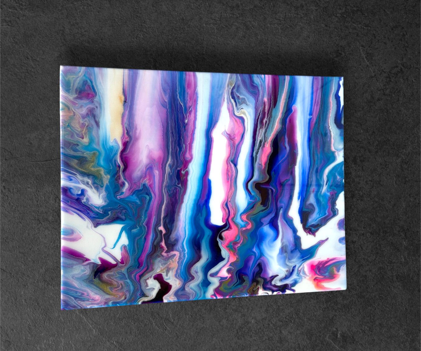 Cosmic Tides-Fluid Art Painting
