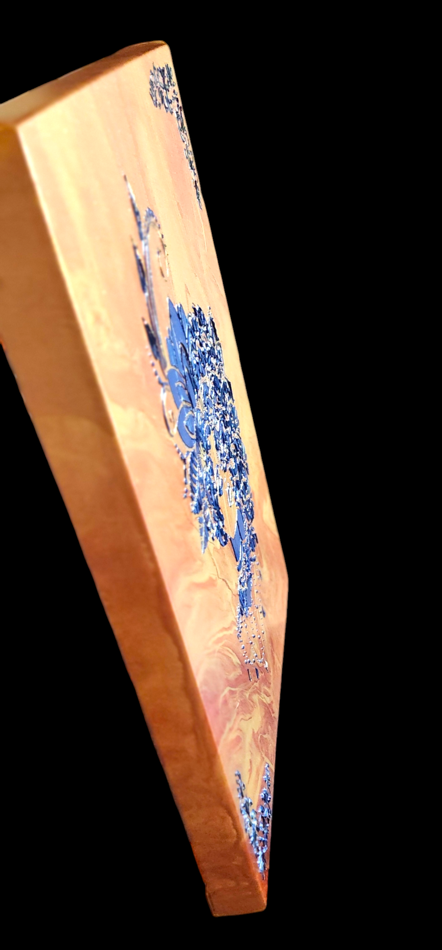 Ember Royalty-Fluid Art Painting