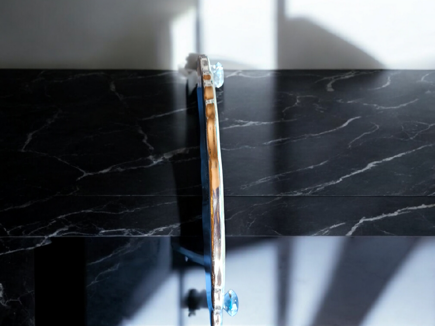 Crystal Tide Vanity Tray – Ocean Resin Art